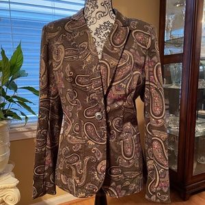 Cute MNG Paisley Jacket NEW with Tags Medium